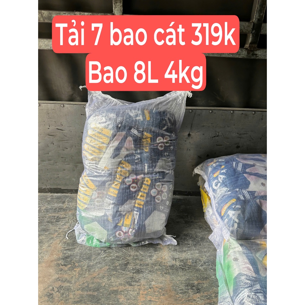 [HỎA TỐC] TẢI 7 BAO CÁT CITYCAT 8L - CÁT GIÁ SINH VIÊN
