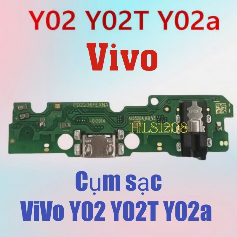 Cụm sạc Vivo Y02 / Y02T hàng như hình