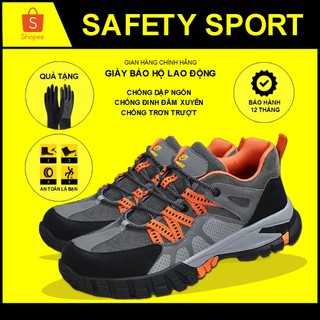 Giày Bảo Hộ Lao Động Sport - Hammer / Mũi Thép / Đế Giày Chống Đinh / Cách Điện / Chống Trơn Trượt / An Toàn Bảo Hộ / Si
