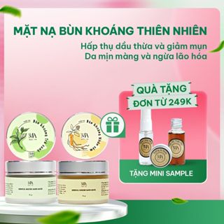 Mặt Nạ Bùn Khoáng Mộc An Giúp Giảm Mụn, Dưỡng Da Tươi Trẻ Mineral Maya Mask 50g