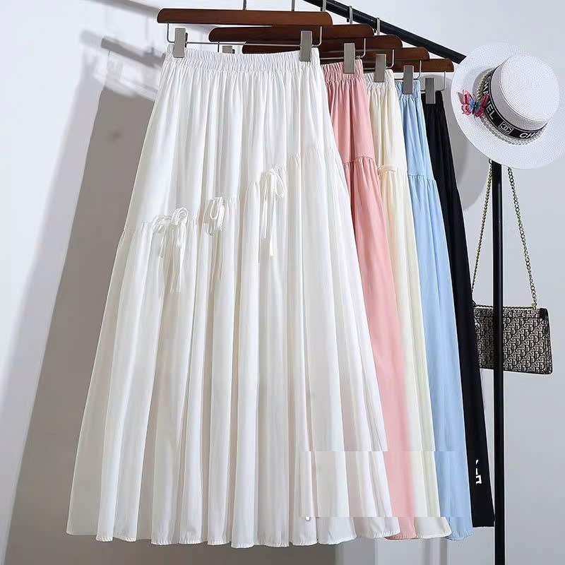 [HOT]Chân Váy nữ, Chân Váy Maxi Dài Đính Nơ – Nhiều màu lựa chọn Thanh Lịch, Thướt Tha, Nữ Tính & Dễ Phối Đồ Tôn Dáng | BigBuy360 - bigbuy360.vn