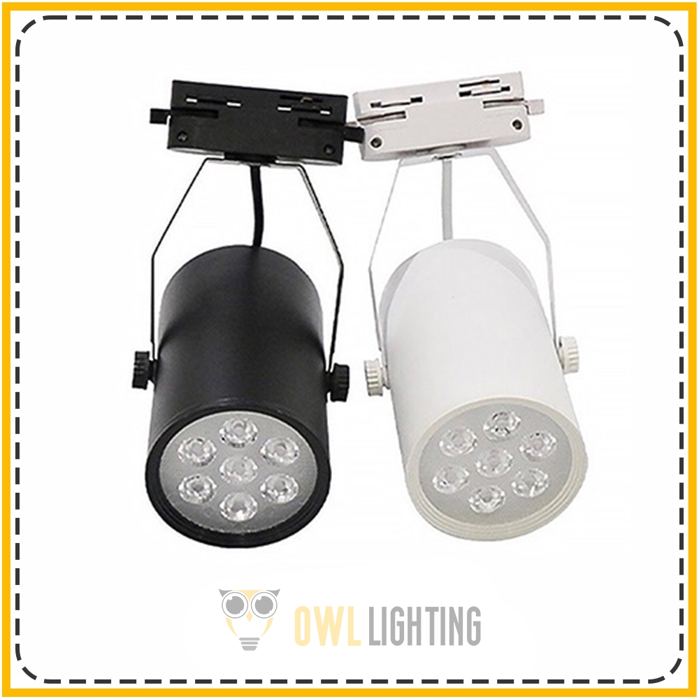 🎯 Đèn rọi ray mắt ếch 7W – Tạo điểm nhấn hoàn hảo cho shop, cafe, gallery | OWL Lighting