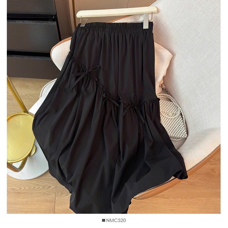 [HOT]Chân Váy nữ, Chân Váy Maxi Dài Đính Nơ – Nhiều màu lựa chọn Thanh Lịch, Thướt Tha, Nữ Tính & Dễ Phối Đồ Tôn Dáng | BigBuy360 - bigbuy360.vn