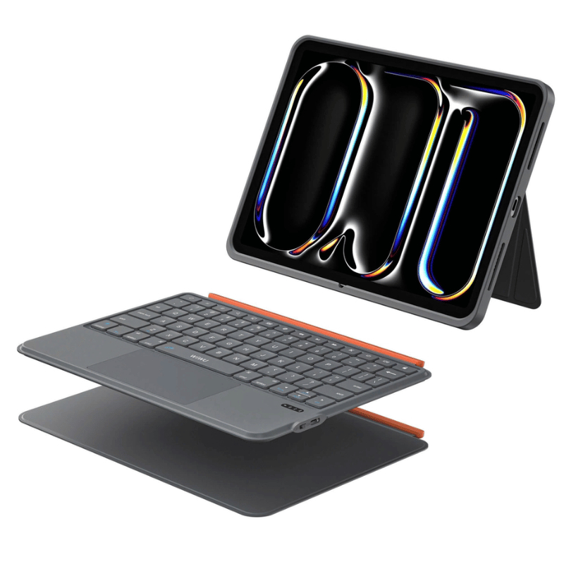 Case/ Bao Da Bàn Phím Trackpad Bluetooth Cho ipad WIWU 3in1 Magnetic Keyboard MK-005
