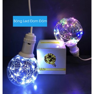 Bóng đèn LED đom đóm Vàng, Xanh, Trắng, Tím , 4 màu TN912 đui E27 - trang trí decor bắc âu - Bảo hành 1 năm