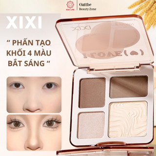  Bảng Phấn mắt Bắt Sáng Tạo Khối XIXI phấn mịn lì tự nhiên độ bão hòa thấp lâu trôi lên màu đẹp 