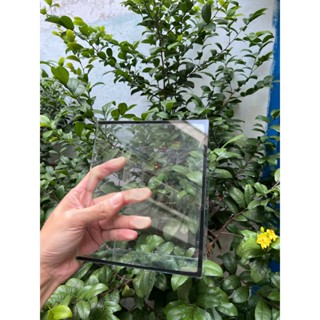 Bể cá mini - Hồ cá betta 18X12X15 keo dán màu đen, màu trắng đủ kích thước lựa chọn