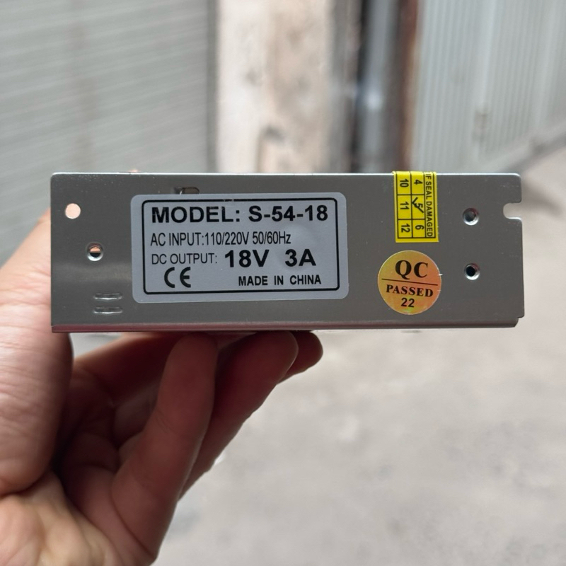 Nguồn 18V 3A loại tốt