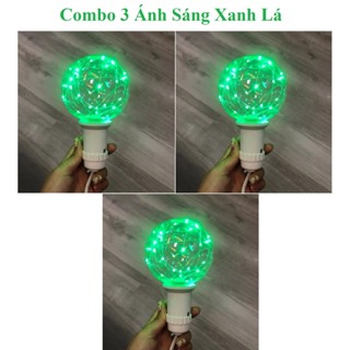 Combo 3 bóng đèn LED đom đóm TN912 -  ánh sáng Led đẹp mắt trang trí không gian decor - Nhiều màu lựa chọn - BH 1 năm
