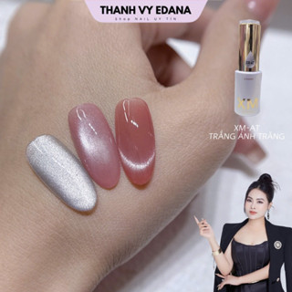 Sơn mắt mèo ánh trăng pha lê trắng XINGME cao cấp mã XM-AT [THANH VY EDANA]
