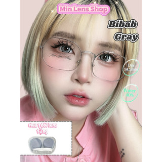 [Min Lens shop] Lens Gray giãn 14.5mm(0 độ)