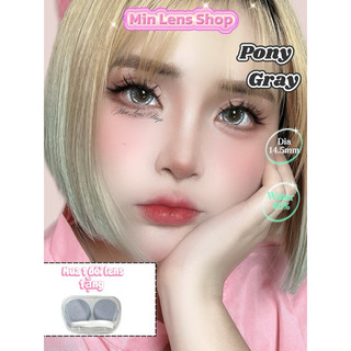 [Min Lens shop] Lens Gray giãn 14.5mm(0 độ)