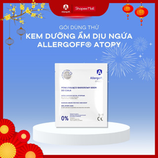 Gói dùng thử - Kem dưỡng ẩm dịu ngứa Allergoff atopy - 5ml