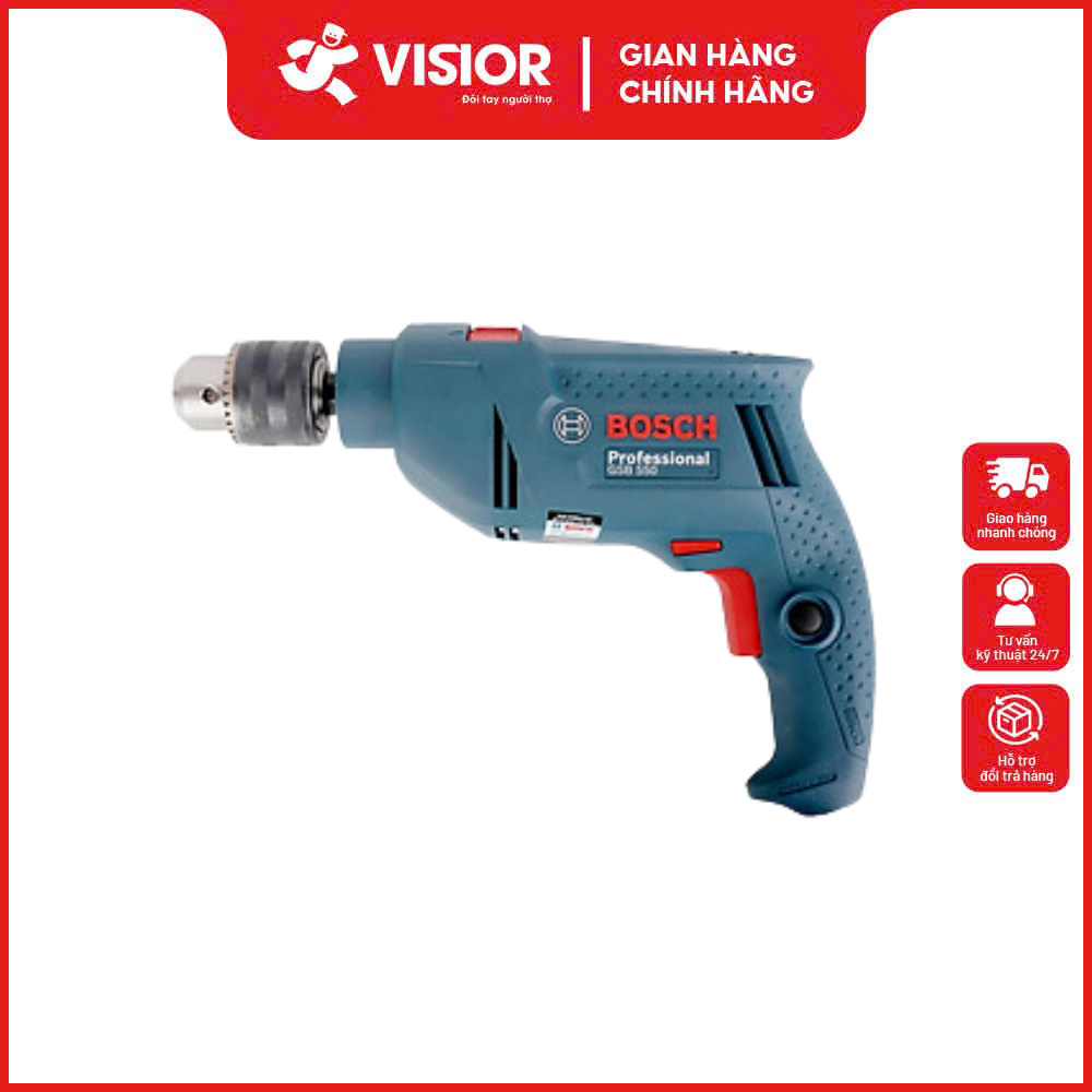 MÁY KHOAN 13 LI BOSCH GSB 550 CHÍNH HÃNG