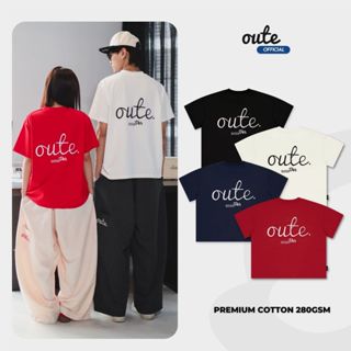 Áo Thun Boxy Thêu Nổi Outerity Oute / Premium Cotton 280gsm Nam Nữ Unisex LocalBrand