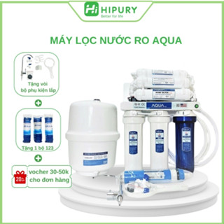 Máy lọc nước RO không vỏ tủ AQUA 4 8 9 10 cấp lọc , máy lọc nước RO lắp gầm bếp chính hãng AQUA