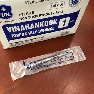 Bơm Tiêm Vinahankook 1cc/ml, 3cc/ml, 5cc/ml, 10cc/ml, 20cc/ml, 50cc/ml