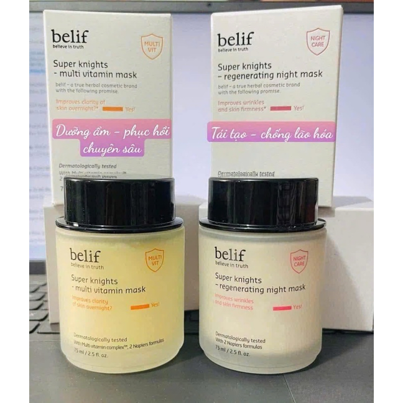 MẶT NẠ NGỦ DƯỠNG DA  BELIF  75ml