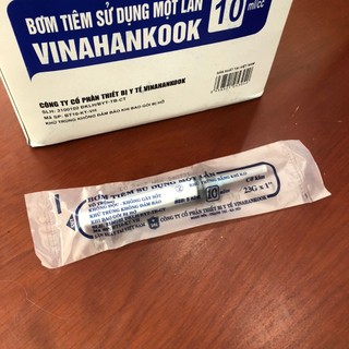 Bơm Tiêm Vinahankook 1cc/ml, 3cc/ml, 5cc/ml, 10cc/ml, 20cc/ml, 50cc/ml