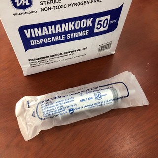 Bơm Tiêm Vinahankook 1cc/ml, 3cc/ml, 5cc/ml, 10cc/ml, 20cc/ml, 50cc/ml