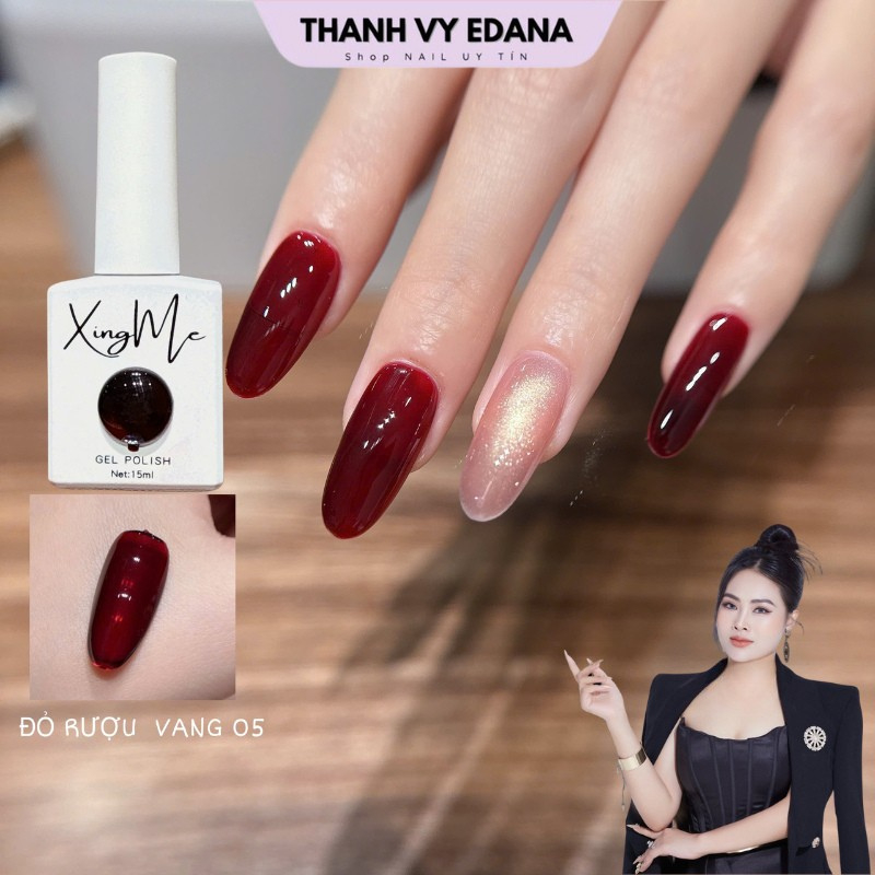 Sơn thạch đỏ ruouvang XINGME màu 05 [THANH VY EDANA]