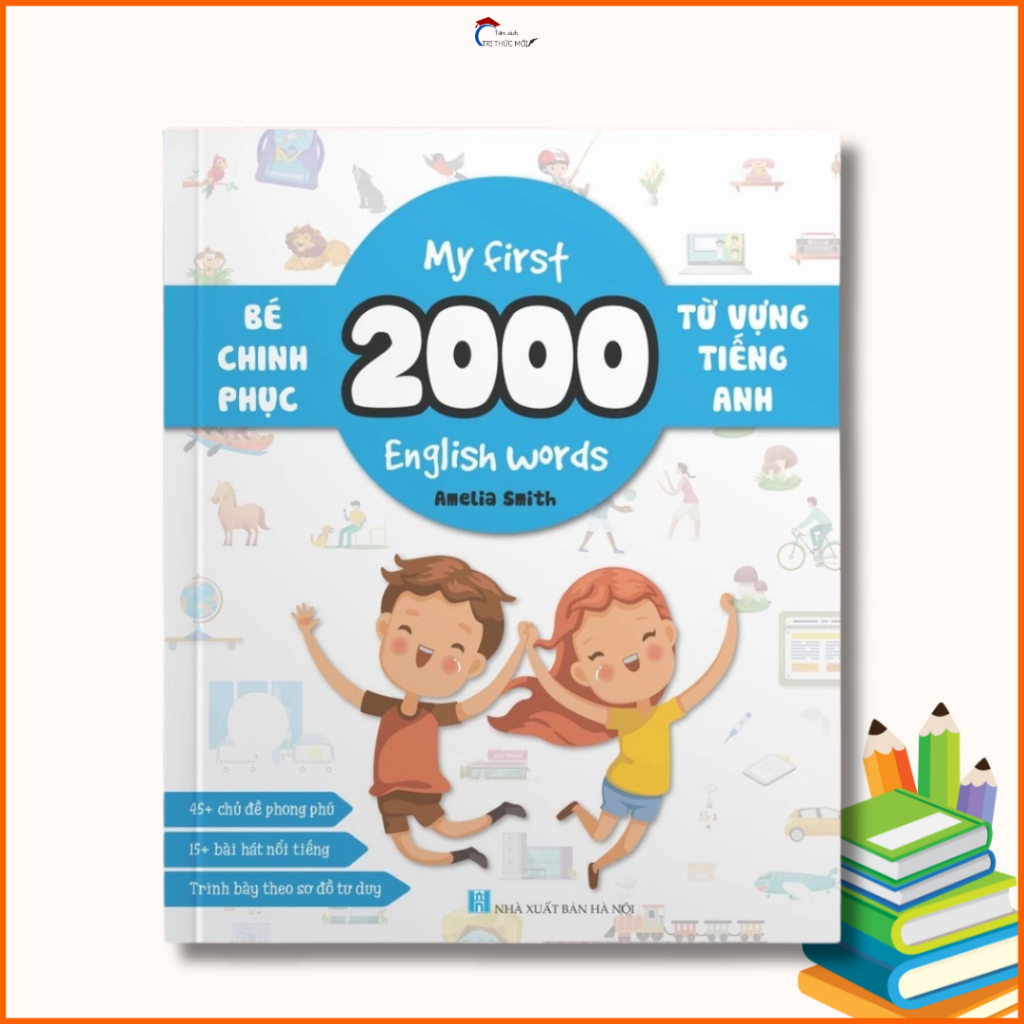 Sách Bé Chinh Phục 2000 Từ Vựng Tiếng Anh - My First 2000 English Words