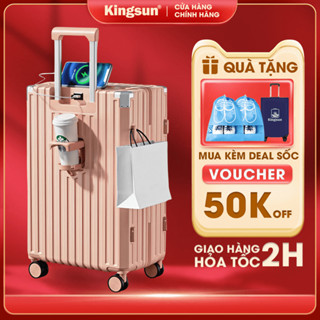 Vali kéo du lịch Kingsun vali thời trang size 28inch KS-302/155/T01