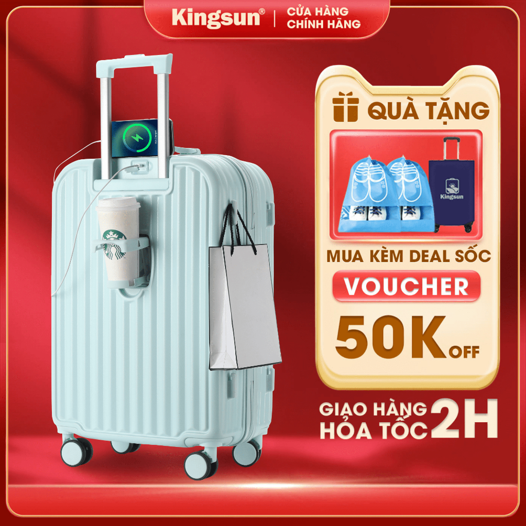 Vali Kingsun KS-219/309 Size 28 vali xuất khẩu lao động, Bảo hành 5 năm