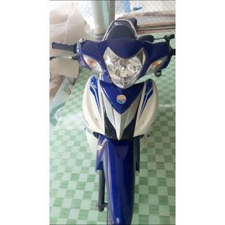 Tem elegant LC trắng xanh