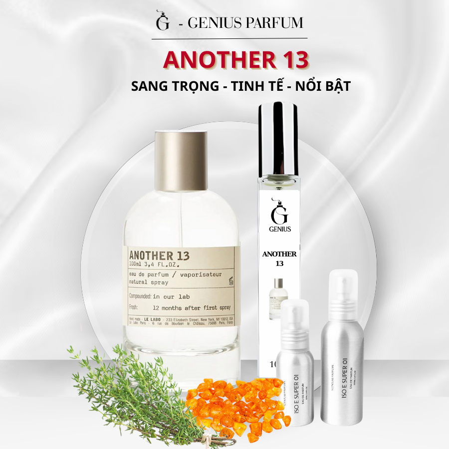 Nước Hoa Unisex Another13 chai chiết 10ml 20ml Cuốn hút, Sang trọng, Tinh tế - Genius Perfume