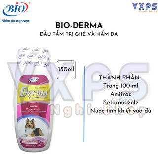 Bio Derma – Sữa Tắm Làm Mát Da, Kiểm Soát Gàu, Khử Mùi Hiệu Quả Cho Chó