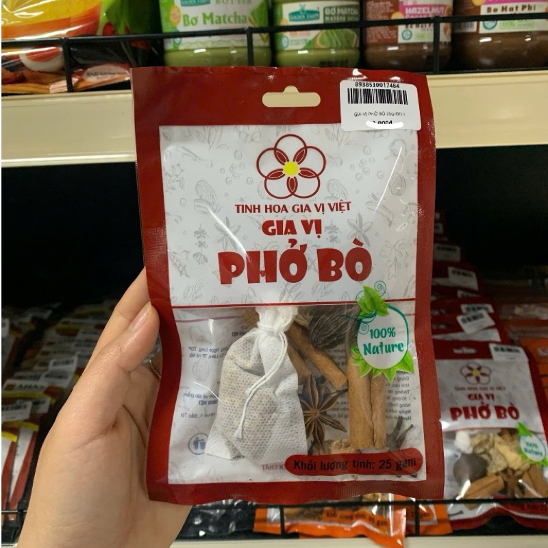 Gia vị nấu phở bò Nahas gói 25gr chuẩn vị phở bò, thơm ngon, đậm đà [HN giao hỏa tốc] - Ảnh 2