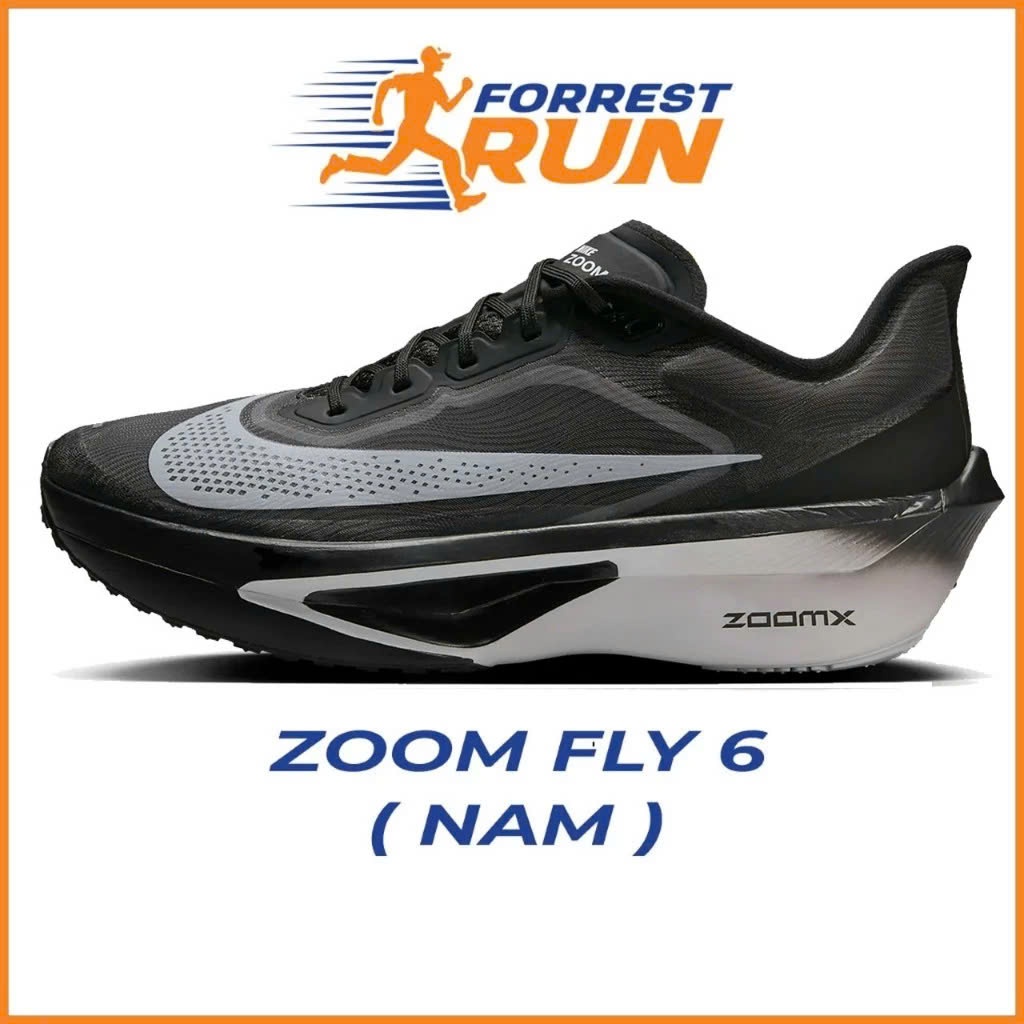 Giày chạy bộ Nam Zoom Fly 6 FN8454-001 – Đen Trắng