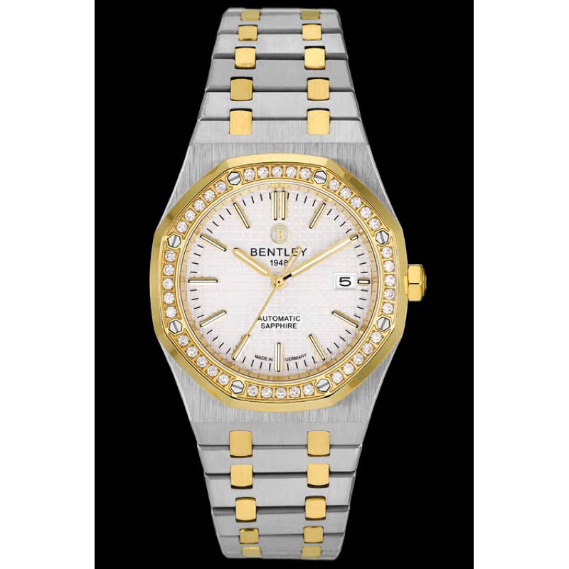[Chính Hãng 100%]Đồng Hồ Nam Bentley BL2416 -151 (2416) Máy Cơ (Automatic) Kính Sapphiare Siz 41 Viề