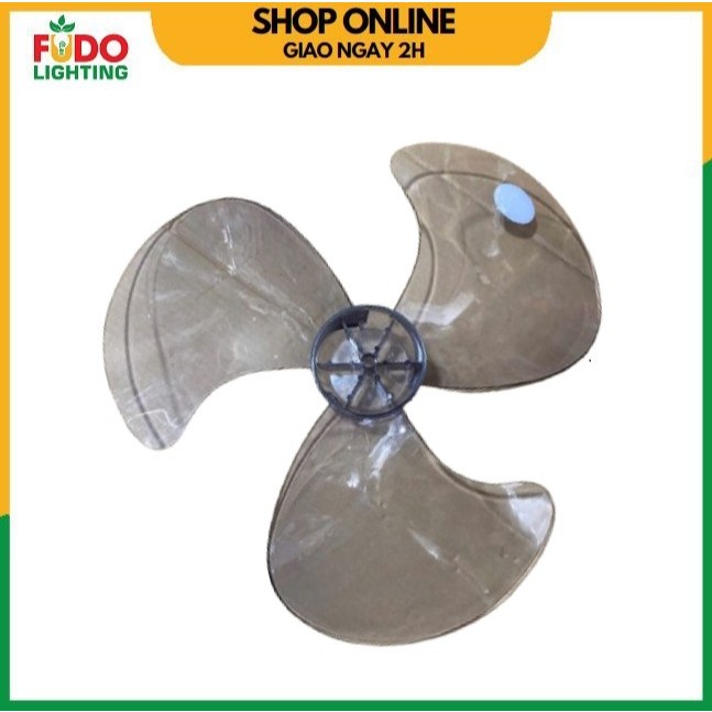 Cánh quạt B4 3 lá HALI đường kính cánh quạt 40 cm lỗ khuyết thay thế cánh quạt cũ