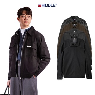 Áo khoác nam cao cấp hàng hiệu HIDDLE túi hộp thật vải kaki, nỉ dạ,dạ tweed, da lộn 2 lớp nhiều màu, có túi trong