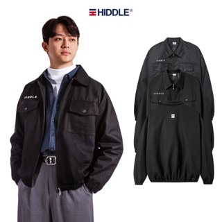 Áo khoác nam kaki và dù gió cao cấp HIDDLE cổ bẻ kháng nước có túi hộp | H04-AK1&H11-AK9