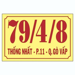 Bảng số nhà mica Đài Loan