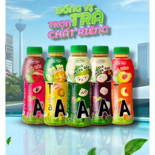  Lốc 6 chai Trà Trái Cây Tea A Lai Phú 450ml 