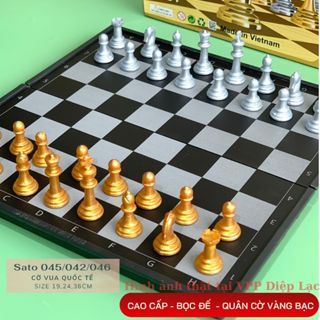 Bộ cờ vua quốc tế Sato CAO CẤP đồ chơi trí tuệ dành trẻ nhỏ Sato045 Sato042 Sato046 vpp Diệp Lạc 