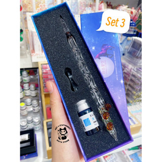 [Huta Art] Bút viết thủy tinh - Cocktail & Rose Ver.