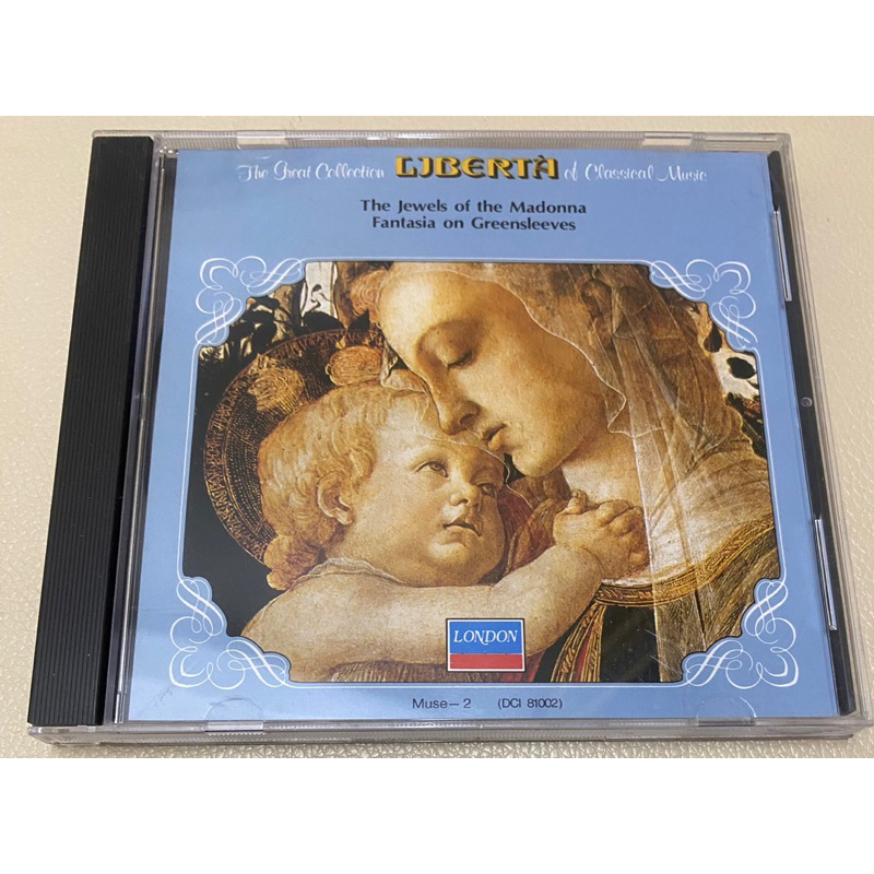 CD - THE JEWELS OF THE MADONNA & FANTASIA ON GREENLEEVES