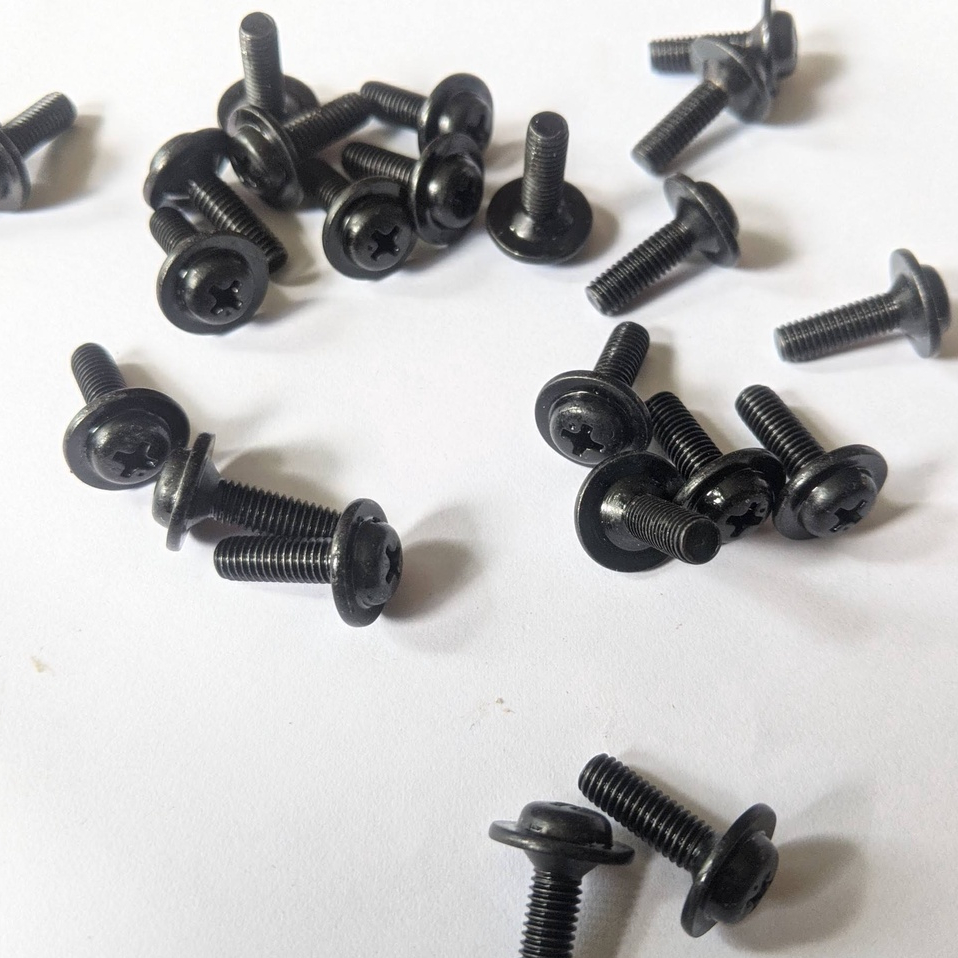 10 con ốc ren nhuyễn 5ly dài 15mm dàn áo Future 125 , Future Neo / ốc bợ cổ Wave / ốc áo Future 125