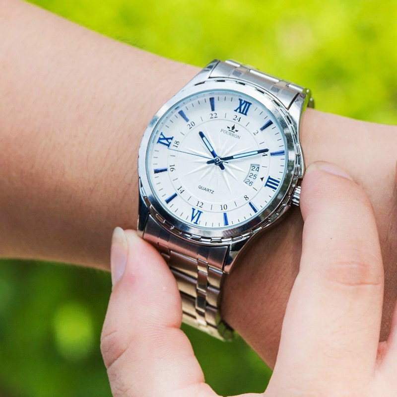 Đồng Hồ Nam FOURRON FR222 lịch ngày sang trọng không thấm nước 3ATM Hợp Kim | BigBuy360 - bigbuy360.vn