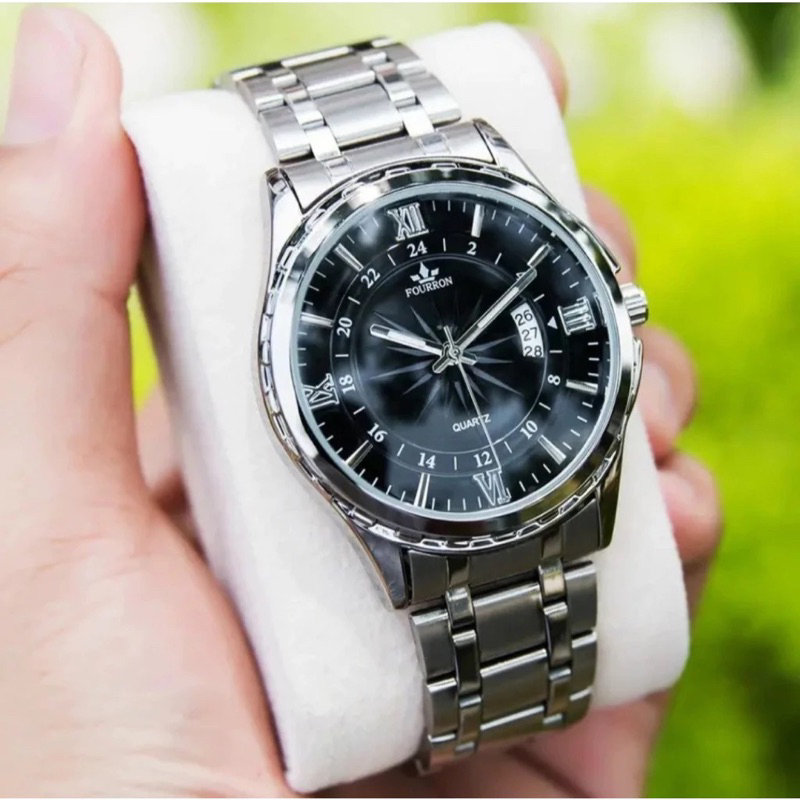 Đồng Hồ Nam FOURRON FR222 lịch ngày sang trọng không thấm nước 3ATM Hợp Kim | BigBuy360 - bigbuy360.vn