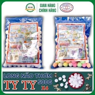  COMBO 6 Long Não Thơm Ty Ty Viên Tròn Nhỏ Nhiều Màu Bịch 500g - Đuổi Côn Trùng Gây Hại Đuổi Chuột 