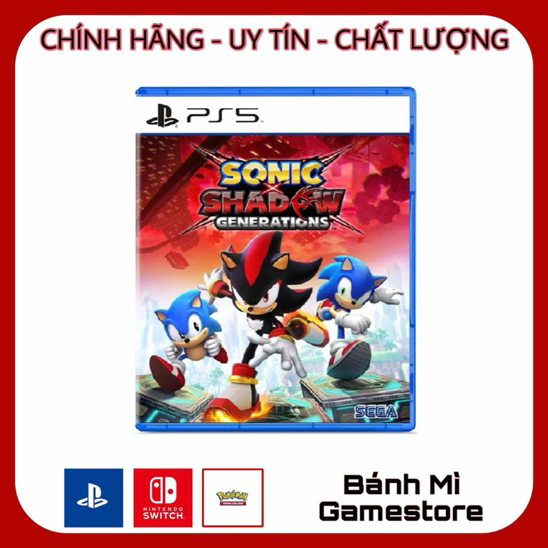 Đĩa game PS5 Sonic X Shadow Generations