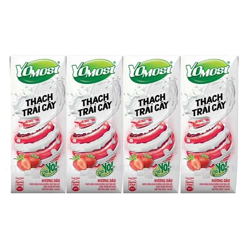 [COMBO 3 lốc] Sữa tươi Yomost 170ml - Đầy đủ các vị