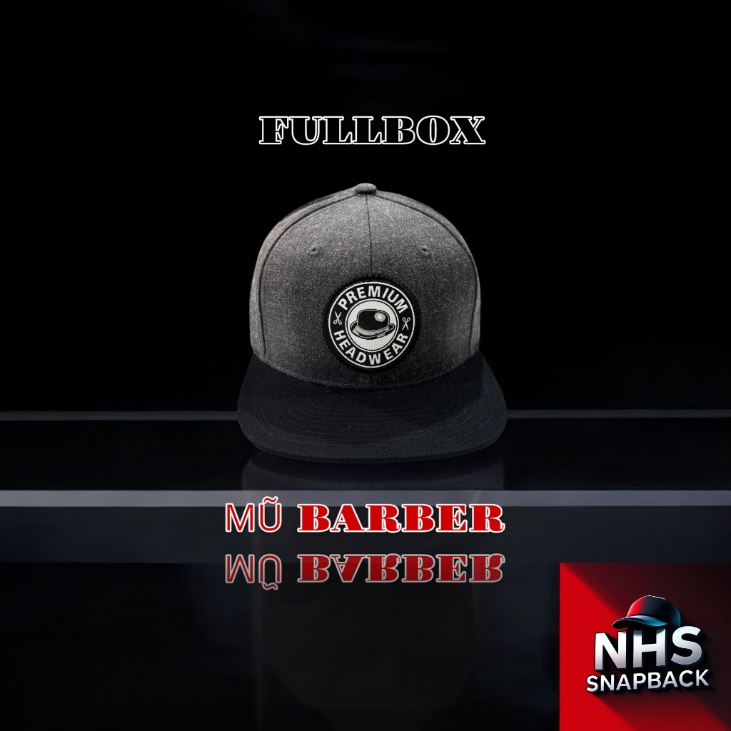 Mũ Snapback Fullbox  Cafe Sáng CF001.