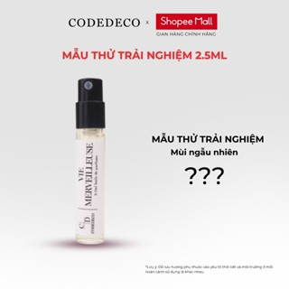 Vial 2.5ml mùi ngẫu nhiên trải nghiệm - Áp dụng cho CTKM